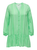 Only Carmakoma kjole grøn - Mellemlange kjoler - ONLY CarmaKoma