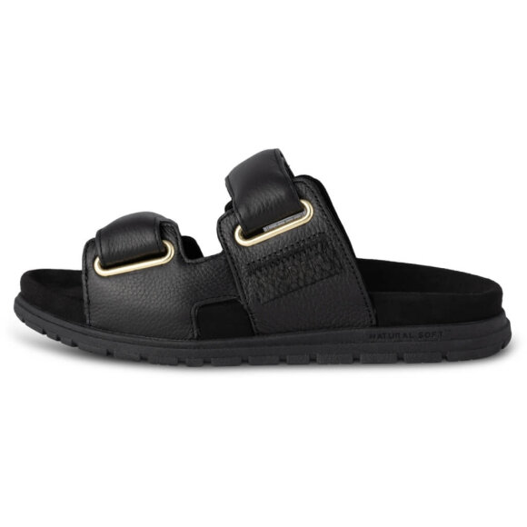 Woden Sandal sort - Lisa  - Dame - Sandaler - Woden