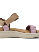 Woden Sandal Line rose/multi - Dame - Sandaler - Woden