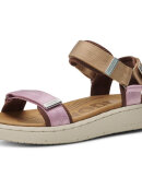 Woden Sandal Line rose/multi - Dame - Sandaler - Woden