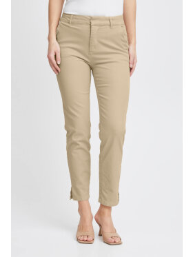 Pulz buks SAND - Dame - Bukser  - PULZ Jeans