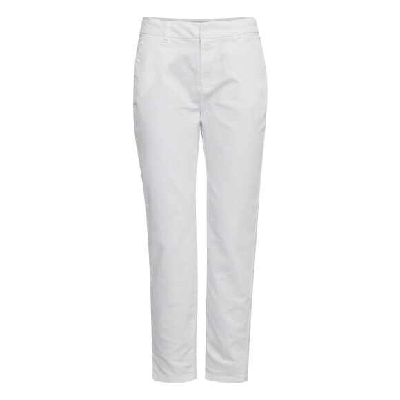 Pulz Buks HVID - Dame - Bukser  - PULZ Jeans