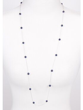 jk necklace - Jk Halskæde navy