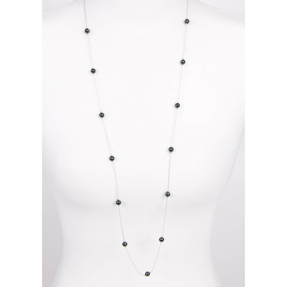 JK Halskæde sort - Halskæder - jk necklace