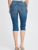 Pulz Jeans Buks Capri mellem blå - Dame - Bukser  - PULZ Jeans