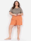 Wasabiconcept T-shirt Turkis blomstre - Overdele til Plus size - Wasabiconcept