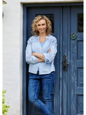 Soulmate skjorte Lyseblå - Skjorter til kvinder - Soulmate