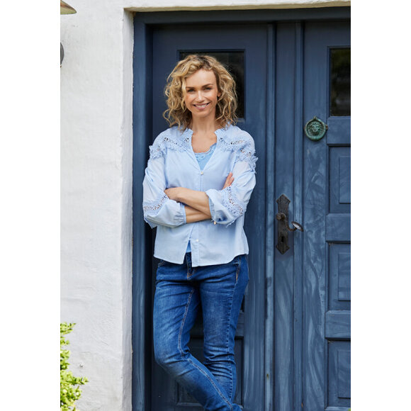 Soulmate skjorte Lyseblå - Skjorter til kvinder - Soulmate