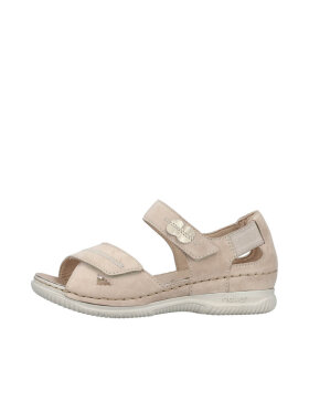 Rieker sandal beige - Dame - Sandaler - Rieker Rieker sandal beige - Dame - Sandaler - Rieker