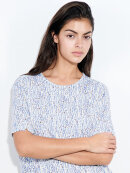 Femilet Natkjole Hvid/Blå - Nattøj og Morgenkåber - femilet