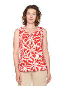 Brandtex Top rød mix - Toppe til dame - Sommertoppe mm. - Brandtex Brandtex Top rød mix - Toppe til dame - Sommertoppe mm. - Brandtex