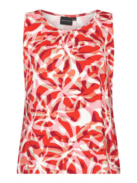 Brandtex Top rød mix - Toppe til dame - Sommertoppe mm. - Brandtex