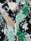 Zhenzi Bluse grøn mix - Overdele til Plus size - Zhenzi