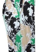 Zhenzi Buks grøn mix - Plus size bukser til kvinder - Zhenzi