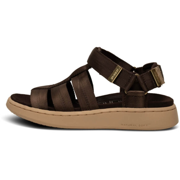 Woden - Woden Sandal brun - Line Fisherman 