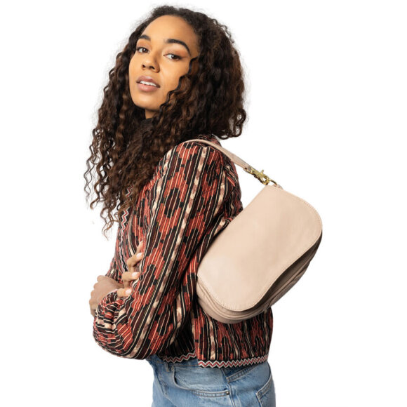 Re:Designed taske Fausta Small Taupe - Tasker & Punge - Re:designed Re:Designed taske Fausta Small Taupe - Tasker & Punge - Re:designed