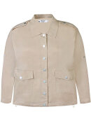 Zhenzi jakke SAND - Overdele til Plus size - Zhenzi