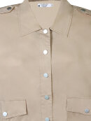 Zhenzi jakke SAND - Overdele til Plus size - Zhenzi