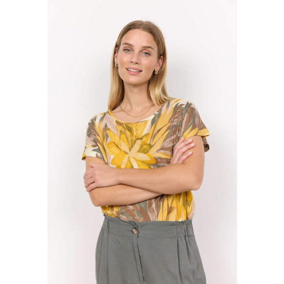 Soyaconcept T-shirt gul mix - Dame - Bluser - Soyaconcept 