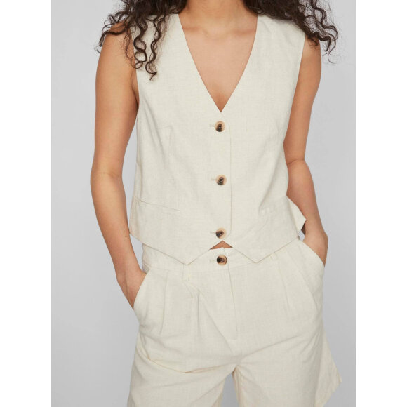 Vila Vest lys sand - Dame - Veste - VILA