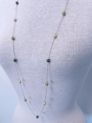 JK Halskæde grøn mix - Halskæder - jk necklace