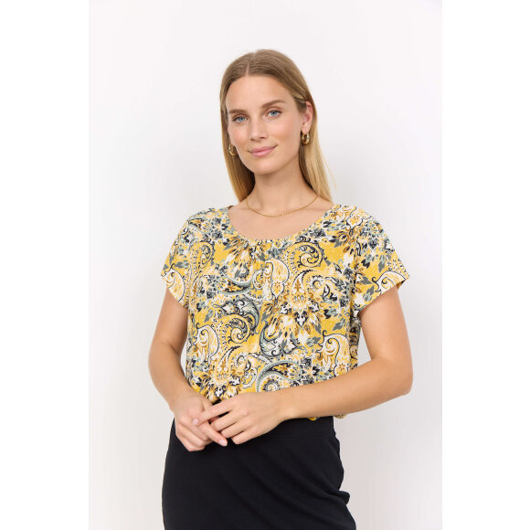 Soyaconcept T-shirt gul mix - Dame - Bluser - Soyaconcept 