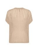 Soyaconcept  - Soyaconcept strik bluse sand