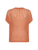 Soyaconcept  - Soyaconcept strik bluse orange