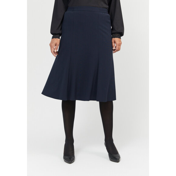 Brandtex Nederdel NAVY - Dame - Nederdele - Brandtex Brandtex Nederdel NAVY - Dame - Nederdele - Brandtex