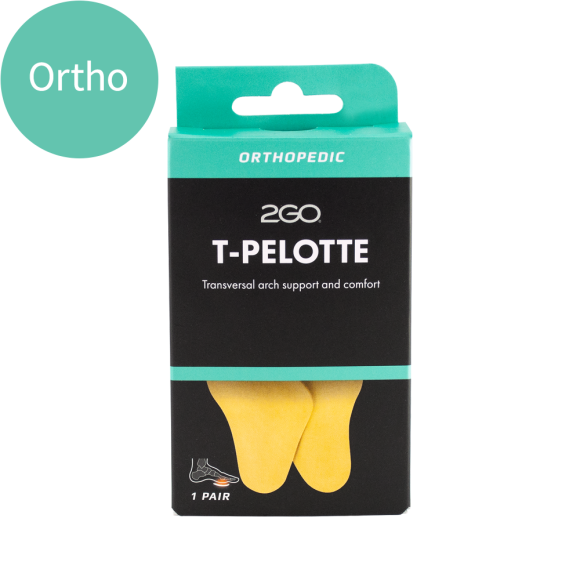 2GO T-Pelotte - Indlægssåler - 2GO