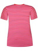 Zhenzi T-shirt rød stribet - Overdele til Plus size - Zhenzi