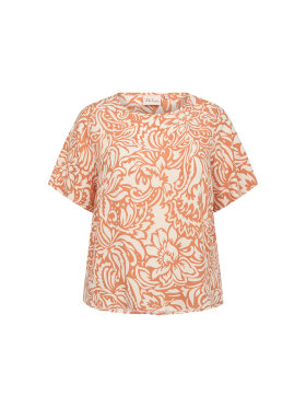 Wasabiconcept Bluse orange/off - Overdele til Plus size - Wasabiconcept