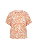 Wasabiconcept - Wasabiconcept Bluse orange/off