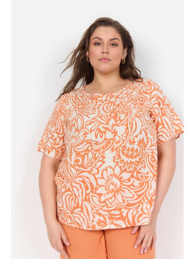 Wasabiconcept - Wasabiconcept Bluse orange/off