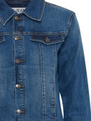 PULZ Jeans - Pulz denim jakke Mellem blå