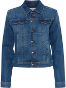 Pulz denim jakke Mellem blå - Jakker & frakker til dame - stort udvalg - PULZ Jeans