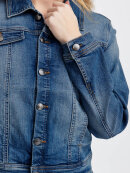 Pulz denim jakke Mellem blå - Jakker & frakker til dame - stort udvalg - PULZ Jeans