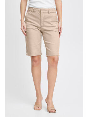 PULZ Jeans - Pulz Shorts sand