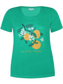 Zhenzi t-shirt grøn - Overdele til Plus size - Zhenzi