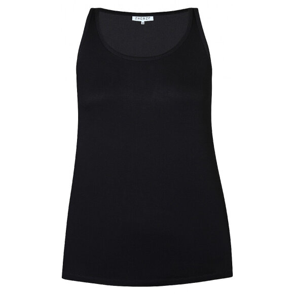 Zhenzi Top sort - Overdele til Plus size - Zhenzi