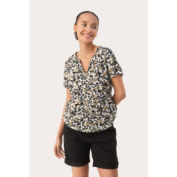 Part Two T-shirt sort/sand - Dame - T-shirts - Part Two