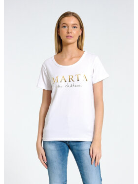 Marta T-shirt hvid - Dame - T-shirts - MARTA Marta T-shirt hvid - Dame - T-shirts - MARTA