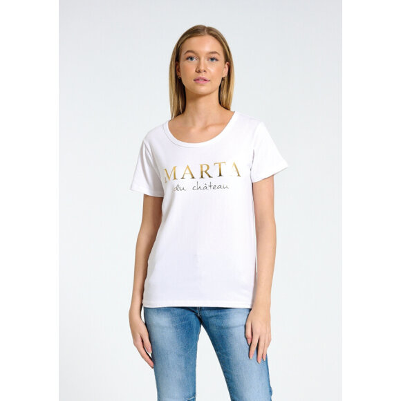 Marta T-shirt hvid - Dame - T-shirts - MARTA