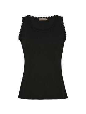 Marta Top Sort - Toppe til dame - Sommertoppe mm. - MARTA
