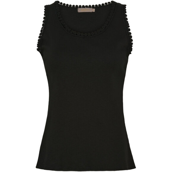 Marta Top Sort - Toppe til dame - Sommertoppe mm. - MARTA Marta Top Sort - Toppe til dame - Sommertoppe mm. - MARTA