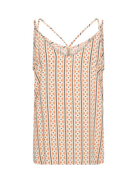 Soyaconcept Top Orange/off - Toppe til dame - Sommertoppe mm. - Soyaconcept 