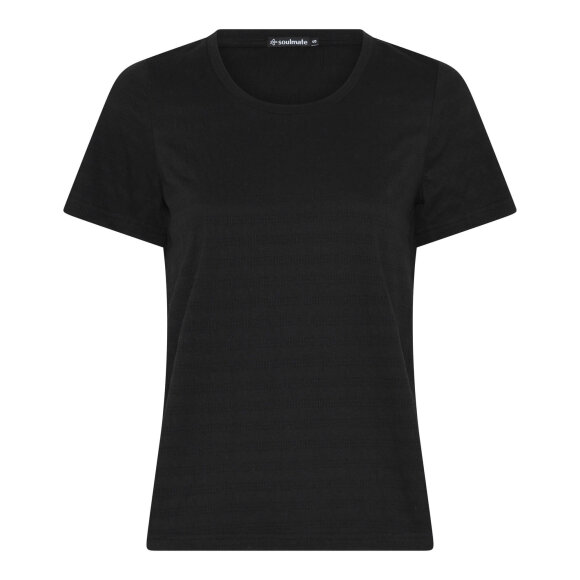 Soulmate T-shirt sort - Dame - T-shirts - Soulmate