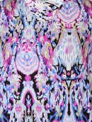 Zhenzi kjole lilla mix - Mellemlange kjoler - Zhenzi