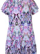 Zhenzi kjole lilla mix - Mellemlange kjoler - Zhenzi
