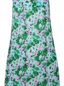 Zhenzi - Zhenzi kjole grøn blomstret
